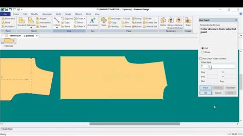 Pattern Making w/ Gerber AccuMark Pattern Design System (TShirts Part 2