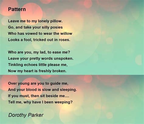 Pattern Poems