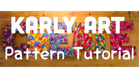 Pattern Tutorial how to use pattern in your artworks! YouTube