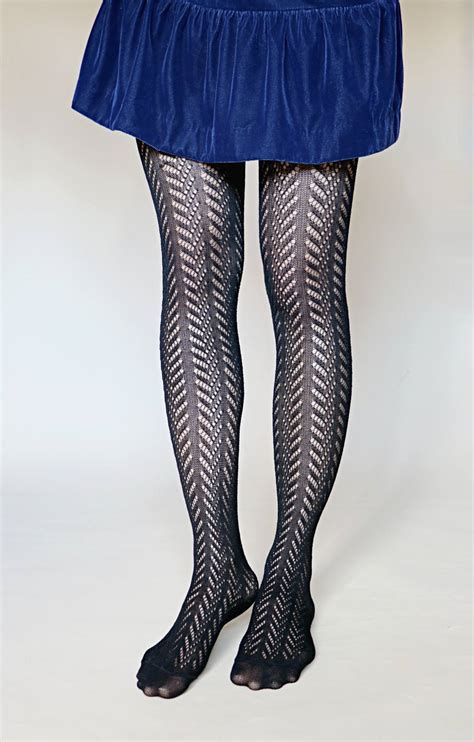 Patterned Black Tights My Patterns