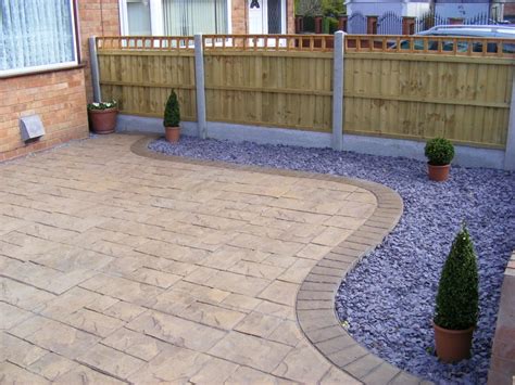 Patterned Concrete Portfolio Driveways & Paving Kings Driveways