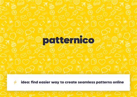 Patternico seamless pattern creator on Behance