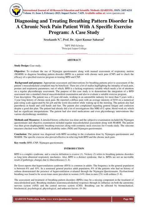 Patterns Evolve Case Study Breathing Answers On
