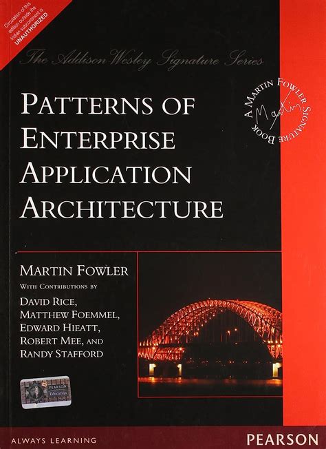 Patterns Of Enterprise Application Architecture 2nd Edition Pdf The