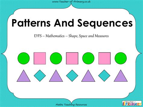 Patterns and Sequences