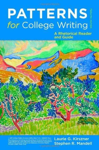 Patterns for college writing a rhetorical reader and guide twelfth edition 2. - Mastercam x4 training guide mill 2d.