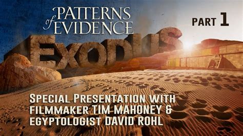 Patterns of Evidence EXODUS 1 intro by Filmmaker Tim Mahoney