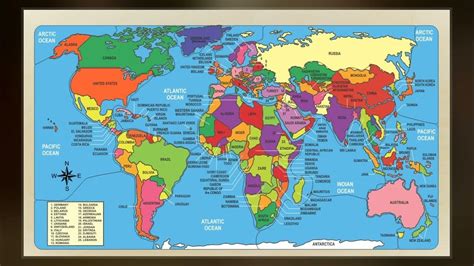 Patterns of the World Map[Map Keys] YouTube