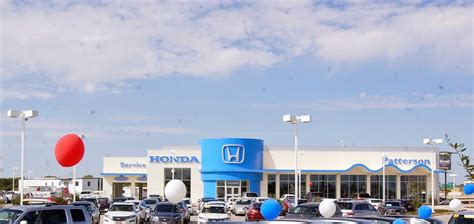 Patterson honda. Patterson Honda, located at 319 Central Freeway E in Wichita Falls, TX, knows that its customers appreciate good value. Honda SUVs have had a loyal following and continue to pick up new customers with each person who gets in behind the wheel of a Honda for the first time. Our dealership offers both used and Honda Certified Pre-Owned SUVs. 