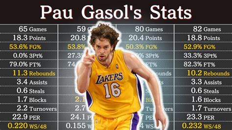 Pau Gasol Career Stats