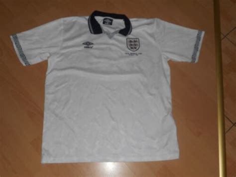 Paul Gascoigne Gazza Football Shirt XL world cup Italia 90 ... - eBay