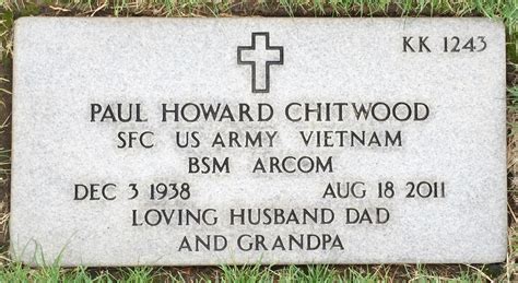 Paul Howard Chitwood (1938-2011) - Find a Grave Memorial