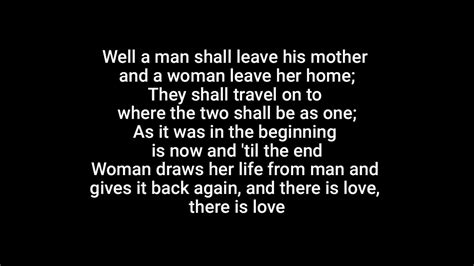 Paul Stookey - Wedding Song (There Is Love) Lyrics