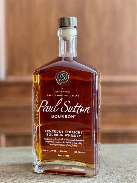 Paul sutton bourbon. Oct 18, 2023 · Paul Sutton Bourbon is a bottled-in-bond (50% ABV) bourbon aged for six years. Barginear calls it a “table bourbon,” and it does sort of hit all the best parts of a greatest hits bourbon ... 