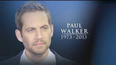 Paul walker obituary