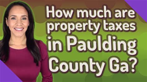 Paulding county property tax. Things To Know About Paulding county property tax. 