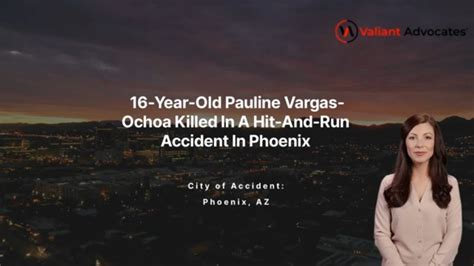 Paulina Vargas-Ochoa Killed in Hit-and-Run Crash  on 27th Avenue [Phoenix, AZ]