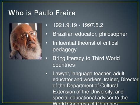 Paulo freire philosophy of education ppt. - Sanford guide to antimicrobial therapy ebook.