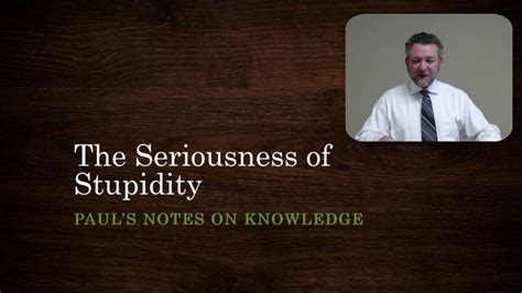Pauls Notes on Knowledge YouTube