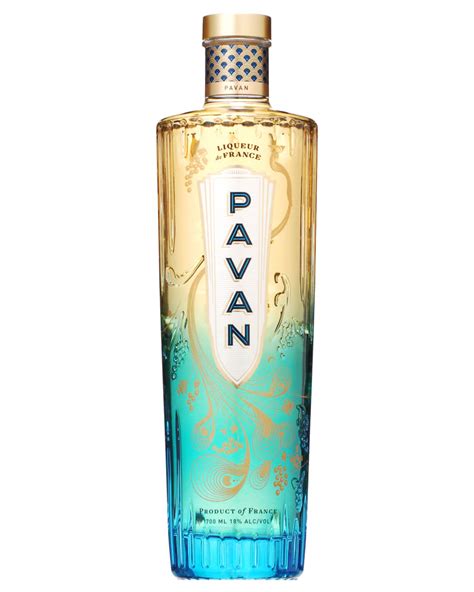 Pavan liqueur. Fine muscat grapes and orange blossoms compose the heart of this delicate and complex liqueur. Named after the 16th century dance of the peacock, Pavan ... 
