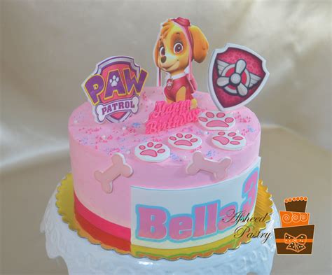 Paw Patrol (SKYE) Birthday cake - Afsheed Home-made Pastry