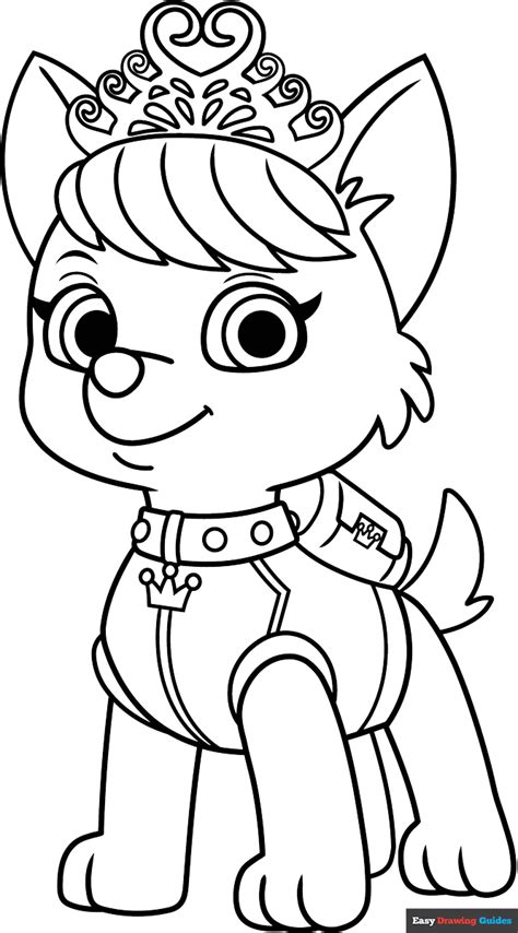 Flower Outline For Coloring
