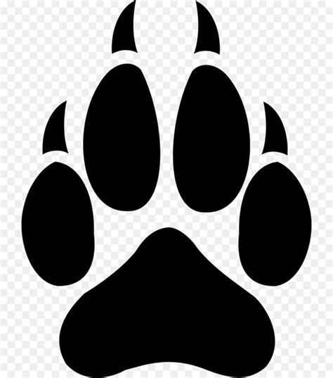 Vector illustration isolated transparent background. Paw Print icon isolated on white transparent background.Black silhouette of a paw print, png. Dog or cat paw border frame with hearts and big transparent paw silhouette. Template design with copy space for pet shops, adoption, veterinary certificates.. Paw print png