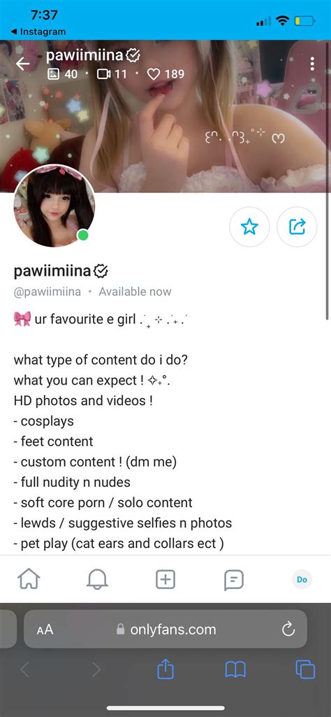 Pawiimiina Onlyfans Leak [PPV] 🍌 66 Vids