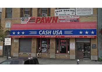 Westside Pawn at 2421 Frederick Ave. Baltimore, MD 21223. ≈ 3.77 km. East Baltimore Jewelers & Gold Buyers at 217 East Baltimore Street. Baltimore, MD 21202. ≈ 5.2 km. Edmondson Village Pawn Shop at 4528 Edmondson Ave. Baltimore, MD 21229. ≈ 6.24 km. Cash USA at 1217 W North Ave. Baltimore, MD 21217. ≈ 6.63 km. 