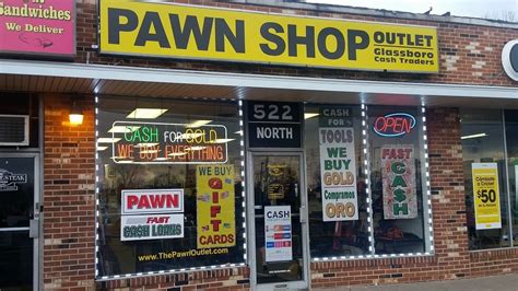 Pawn shop glassboro. Contact US. 316 Delsea Drive North Glassboro, NJ 08028 856-881-7575. Hours. Mon – Fri: 10am-8pm Sat: 10am-5pm Sun: CLOSED 