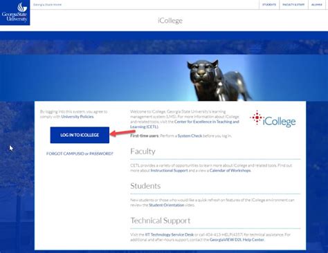 It is the first part of your Georgia State email address, such as JSmith108@student.gsu.edu.) For faculty and staff, your CampusID is on the back of your PantherCard. The CampusID Self-service site (accessible below through Help with Password) will enable you to:. 