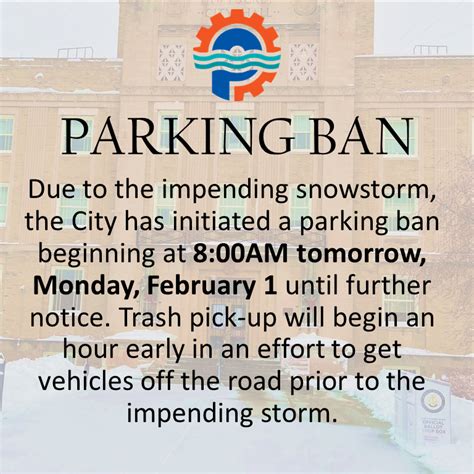 The parking ban will be posted on local radio and television broadcasts and on the city website at www.pawtucketri.com. You can also call the police station at 401-727-9100 and dial ext. 888 on the auto attendant to check on a parking ban. To Report a Storm Issue, …. 