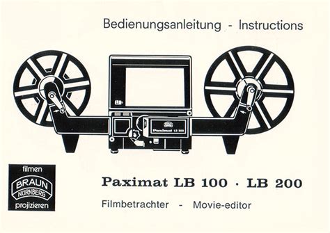 Paximat lb100 lb200 manual german deutsch english. - A manual of equine diagnostic procedures.