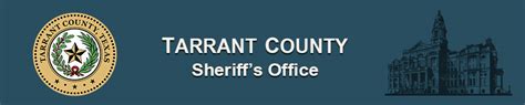 Pay tarrant county probation fees online.  Tarrant County Sheriffs Depart...