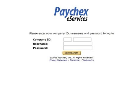 Paychex HR Online - Login