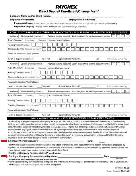 Paychex direct deposit form. Before you can make a payroll tax deposit, you must first calculate the amount of payroll taxes to withhold from your employees' pay. To calculate your payroll tax withholding manually, you can use the withholding tables in Circular E to calculate the federal income tax to be withheld. Then calculate the Social Security and Medicare taxes ... 