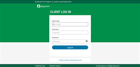 Paycom client side login. Sign in with your computer login or email address. User Account. Password 