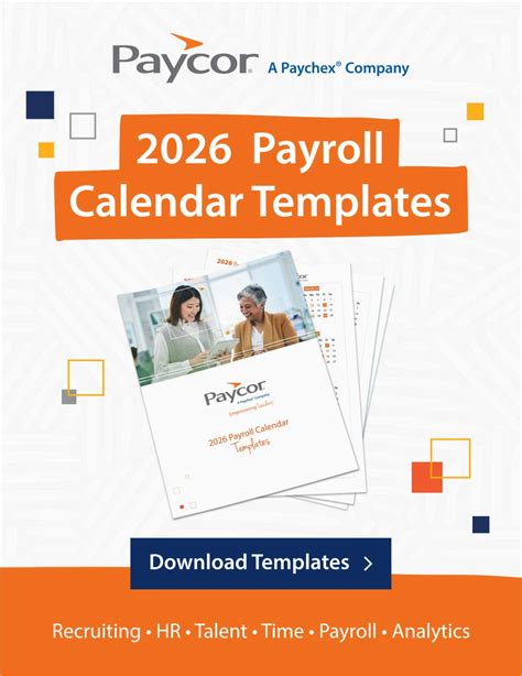 Paycor 2026 payroll calendar. .  ...