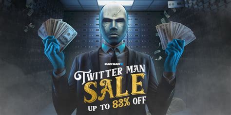Payday 2 twitter man. Every Time Twitter Man Gives an Update for Payday. Let's get you back in the saddle. This is a small branch bank, usually low-traffic. But there's been a mixup in the money transport schedule, meaning there's a lot more cash than usual in the vault. Decide how you wanna do this. 