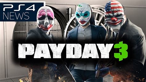 Payday 3 ps4. Oct 17, 2023 · Yes, Payday 3 does have crossplay and cross-progression. This is a feature that can be disabled in the options menu if you desire to only play with players on your own system. To do this, simply ... 