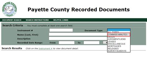 Payette county records.  payettecounty To view recorded documents please...