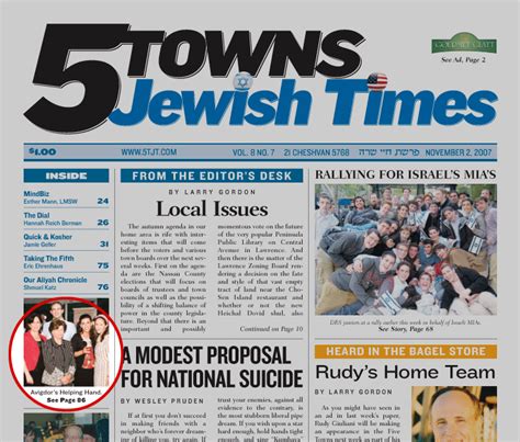 Paying The Price - The 5 Towns Jewish Times