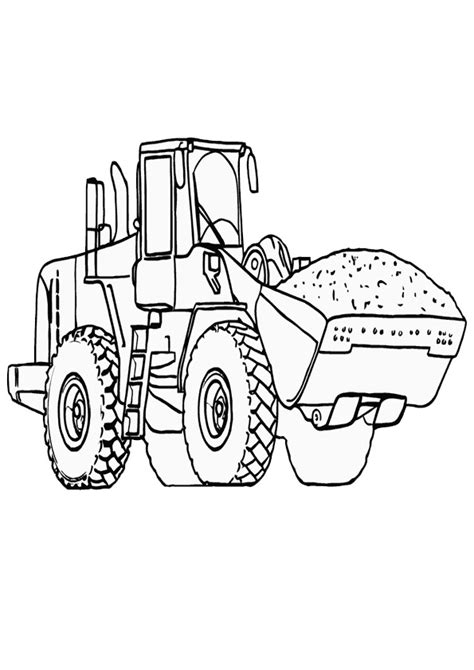 Payloader Pages Coloring Pages