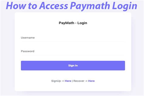 Paymath Login Paymath Official Net