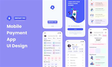 Payment Mobile App UI Kit for Figma SaaS Design
