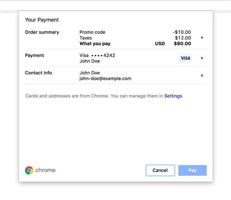 Payment Request Api
