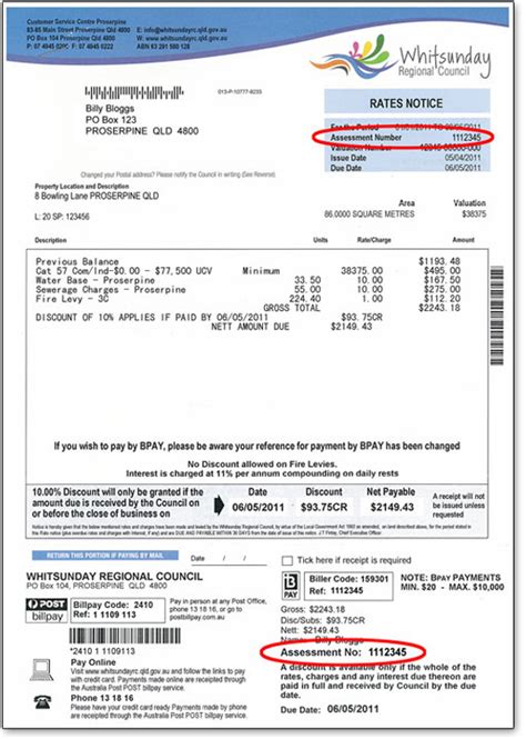 Payment of Rates – Whitsunday Regional Council