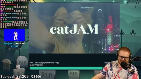 PaymoneyWubby Reacts to catJAM by willro