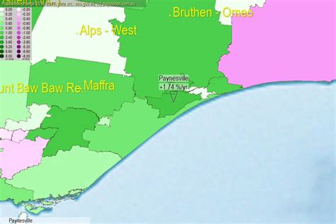 Paynesville population (SA2)