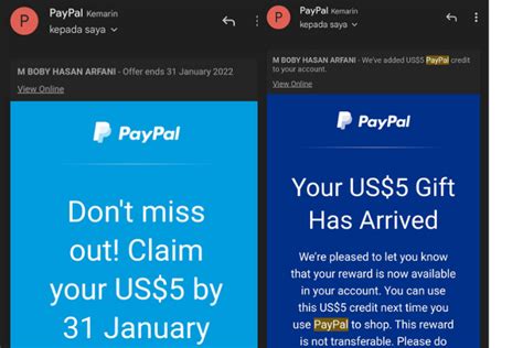 Paypal Bagikan 5 Dollar Gratis Kepada Semua Pengguna Batas …